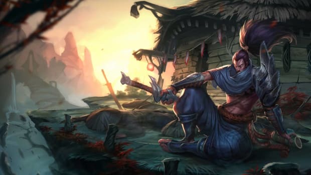 Yasuo character art lol